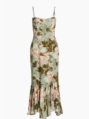 thea linen dress reformation Reformation Thea Linen Dress Las Dalias